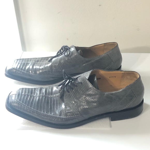 mezlan valdes genuine lizard cap toe derby
